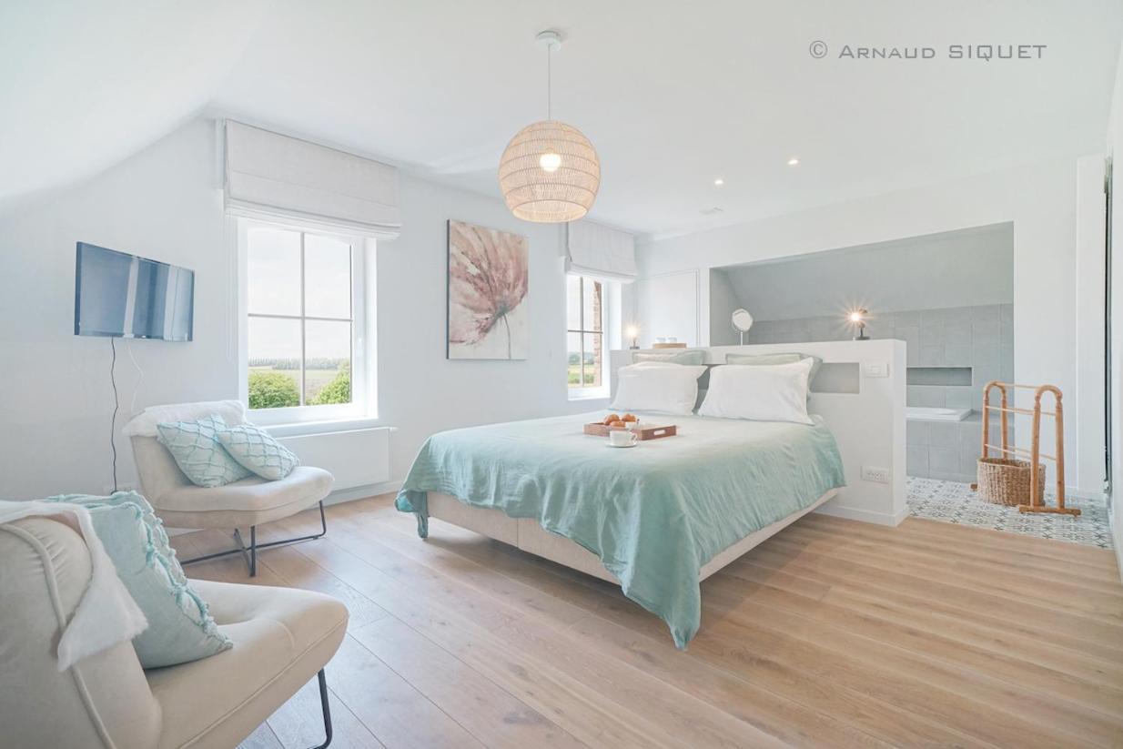 A Coque'Line Bed and Breakfast Frasnes-lez-Anvaing Buitenkant foto