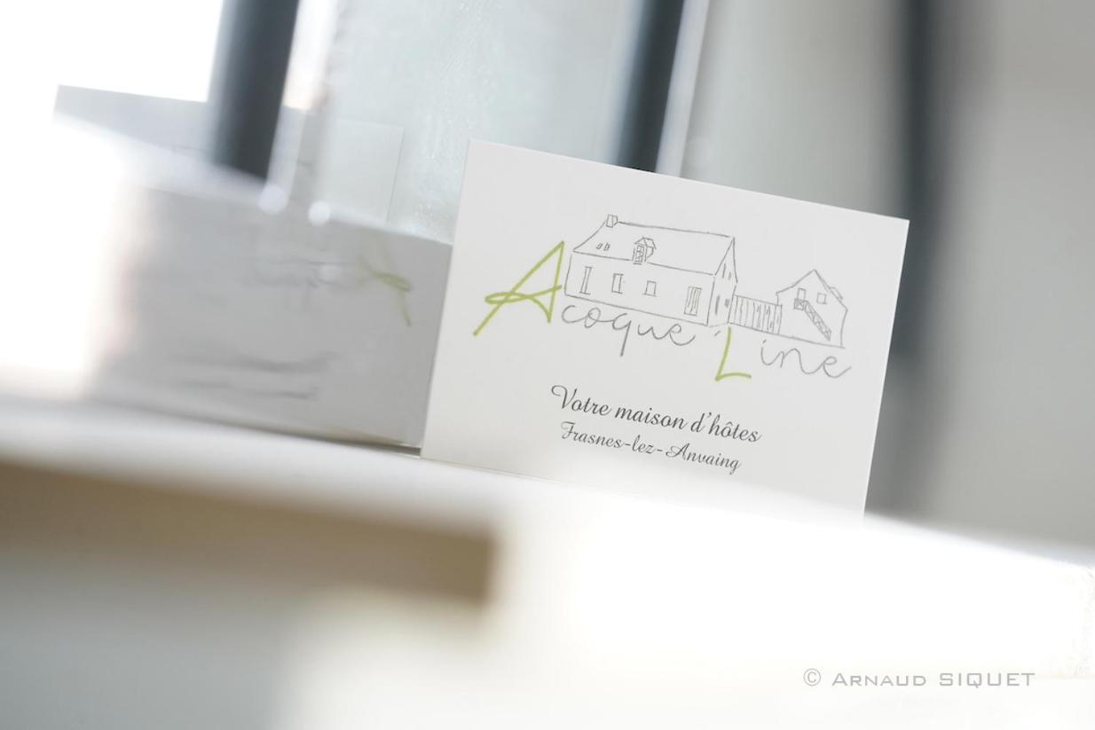 A Coque'Line Bed and Breakfast Frasnes-lez-Anvaing Buitenkant foto